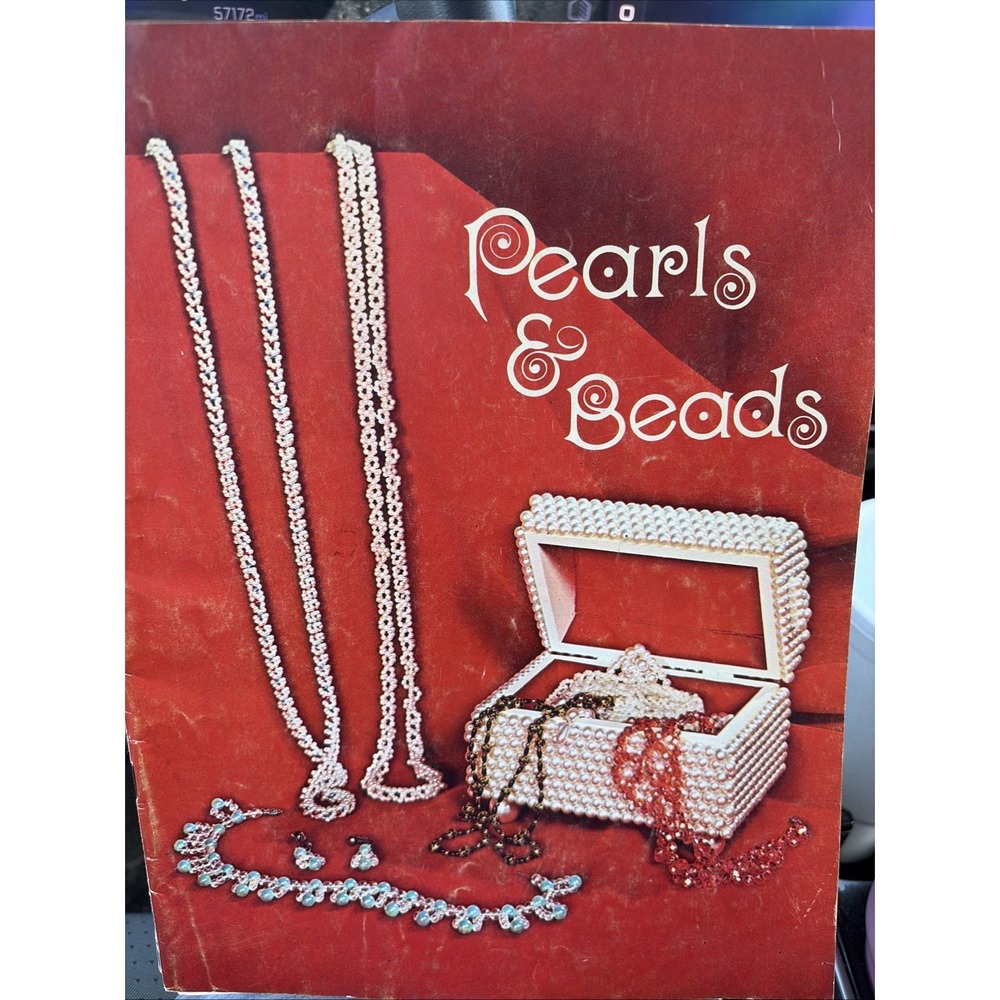 Vintage 1971 Pearls & Beads Instruction Booklet Harold Mangelsen & Sons Craft